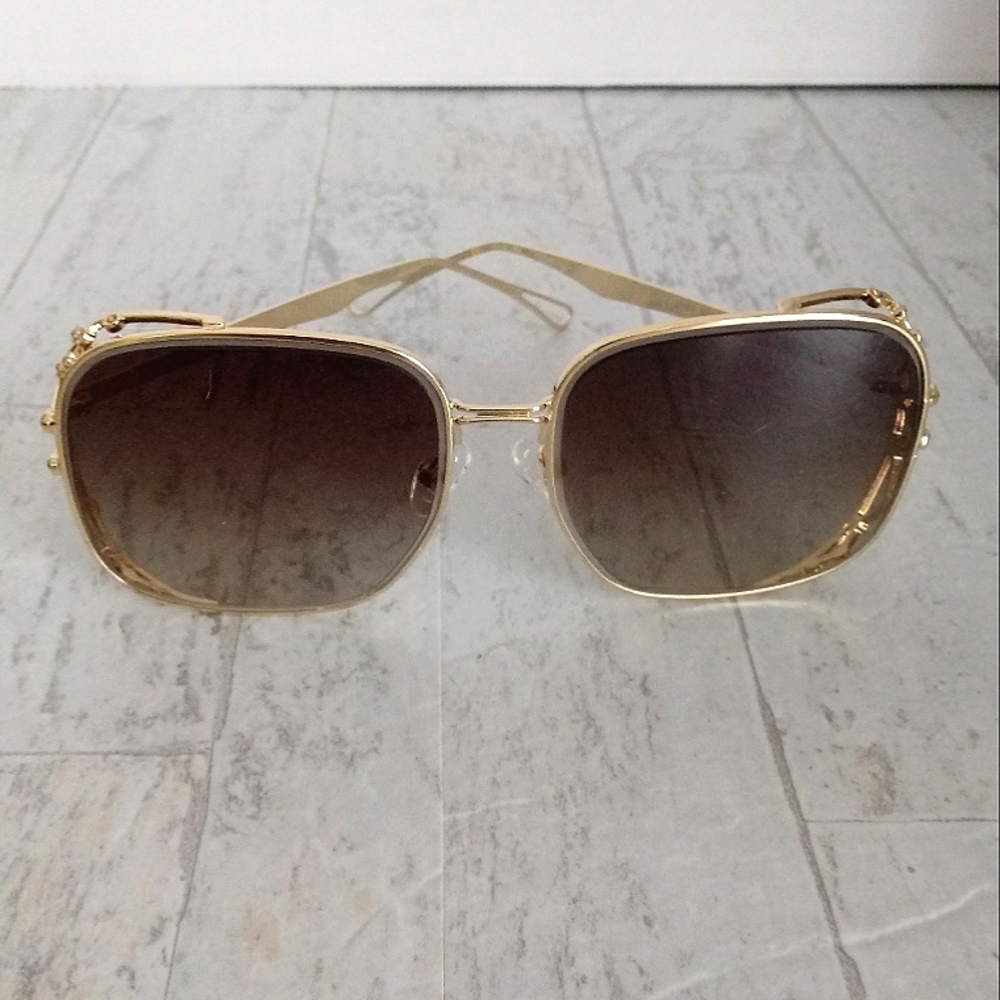 New Women's Polarized Luxury Square Oversized Sunglasses - Picture 3 of 9